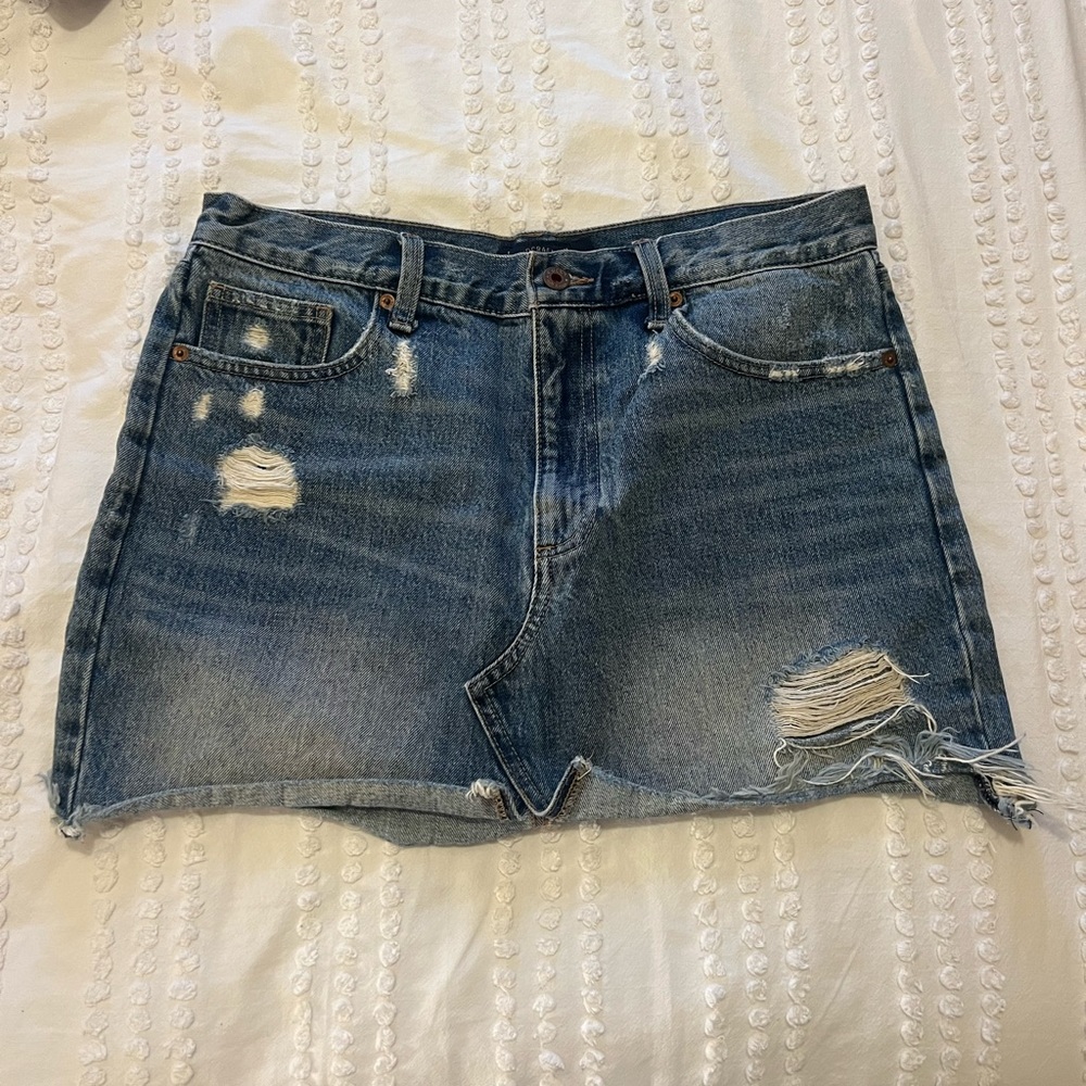 Denim skirt